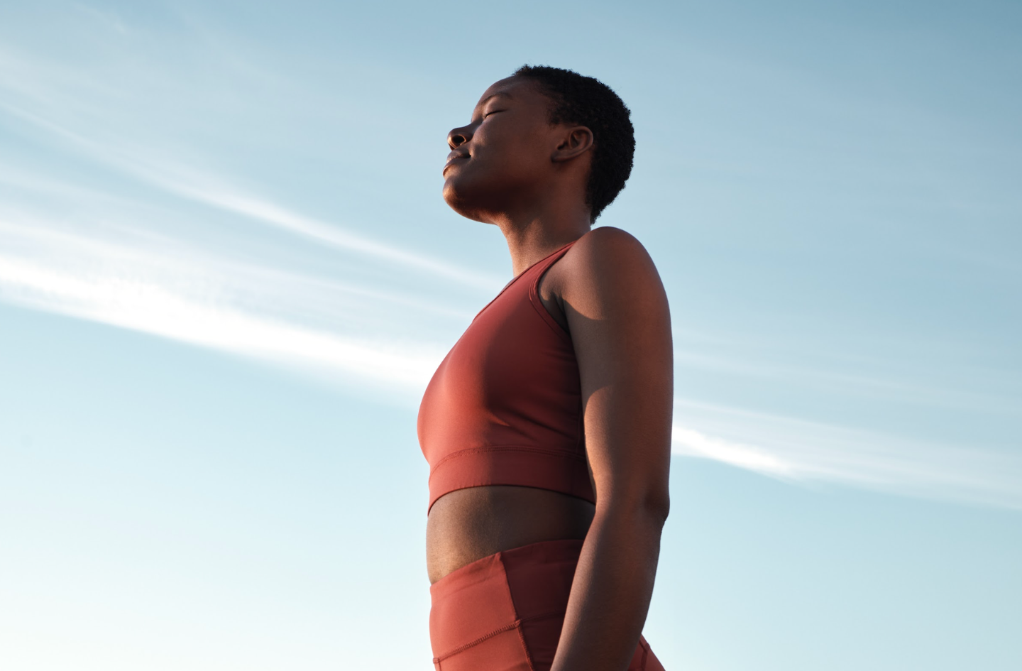 ctv measurement woman looking up at sky
