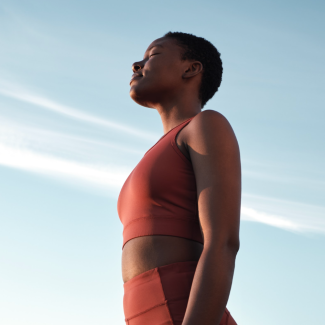 ctv measurement woman looking up at sky